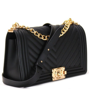 Black Out Jelly Purse